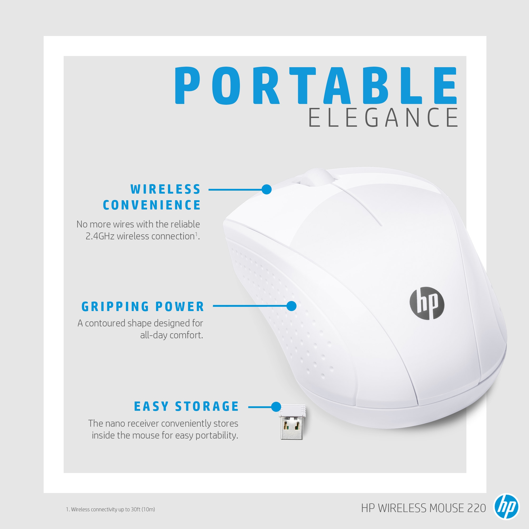 HP 220 Wireless Mouse – image 3