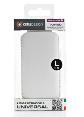 Celly TURBOL02 mobile phone case Pouch case White – image 4