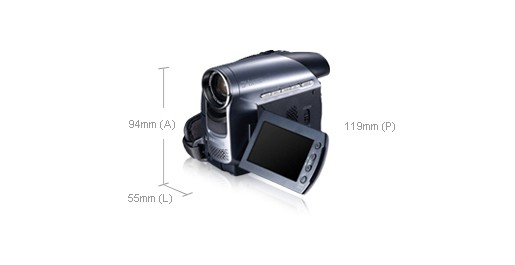 Samsung Mini-DV Camcorder, White – image 4