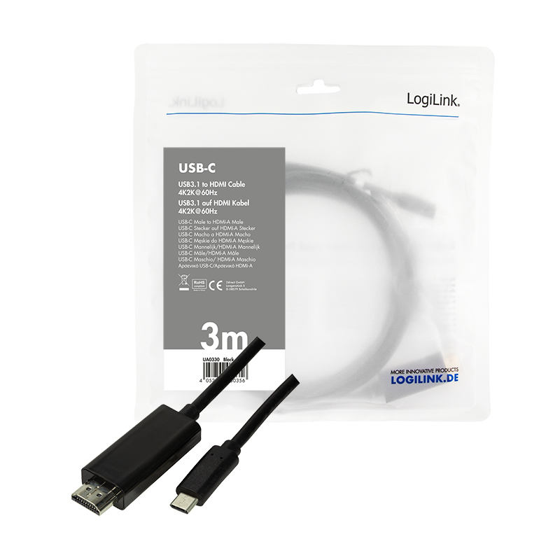 LogiLink UA0330 USB graphics adapter Black – image 5