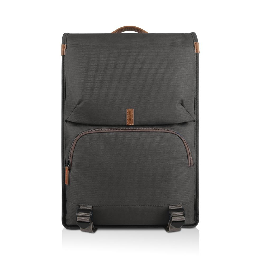 Lenovo B810 39.6 cm (15.6") Backpack Black, Brown – image 1