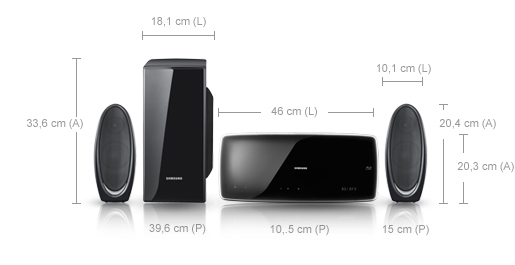 Samsung HT-BD6200 home cinema system – image 2