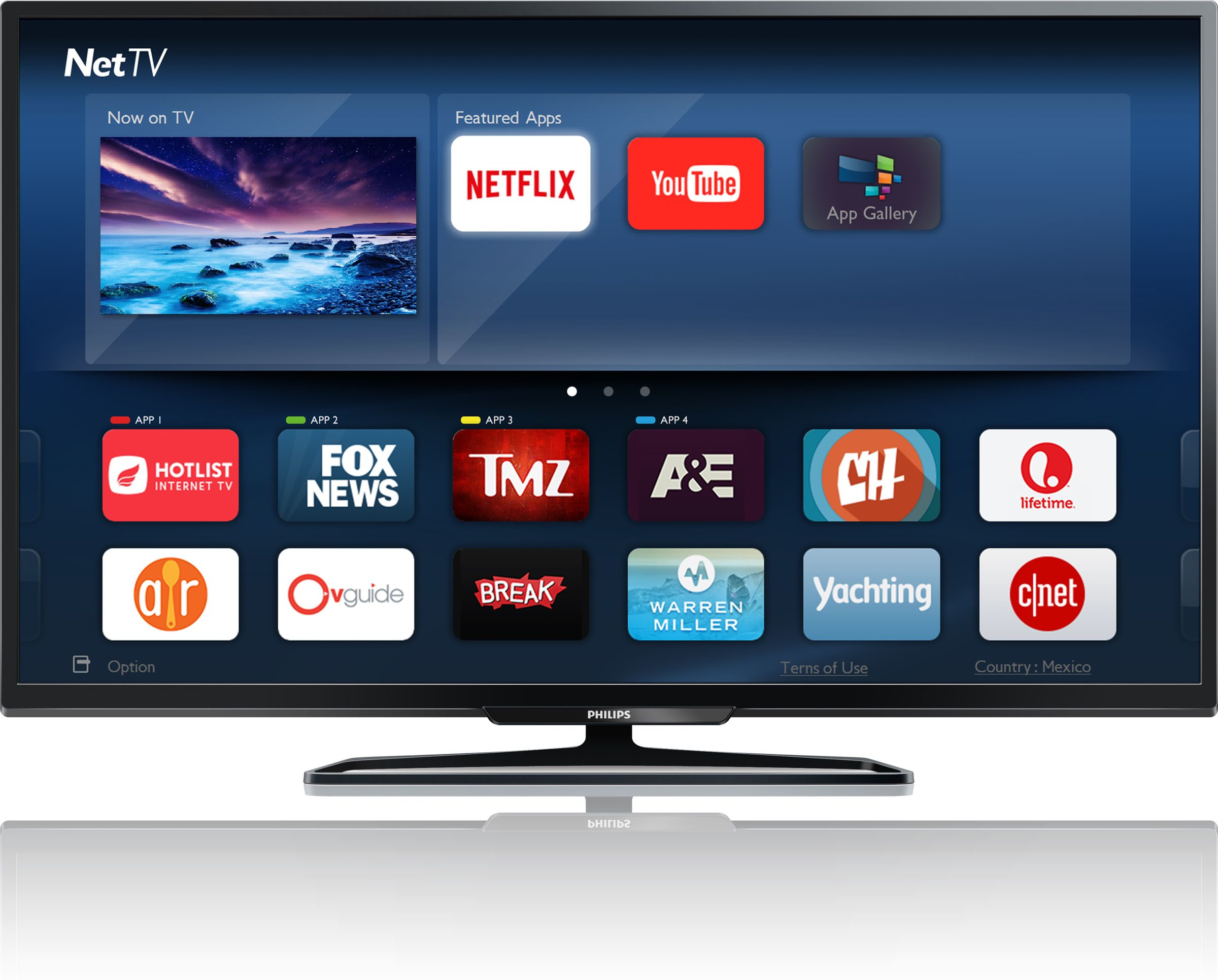 Philips 6000 series 55PFL6900/F8 TV – image 2