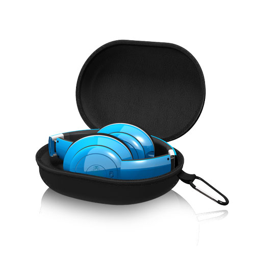 ICY BOX IB-HPh2-Bl Headphones Wired Head-band Blue – image 3