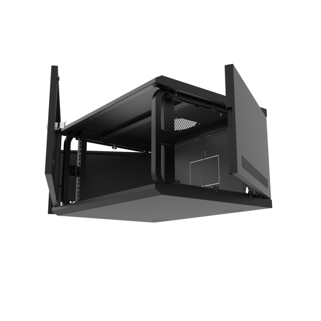 Vertiv GL06WMFP-B-AF rack cabinet 6U Wall mounted rack Black – image 3