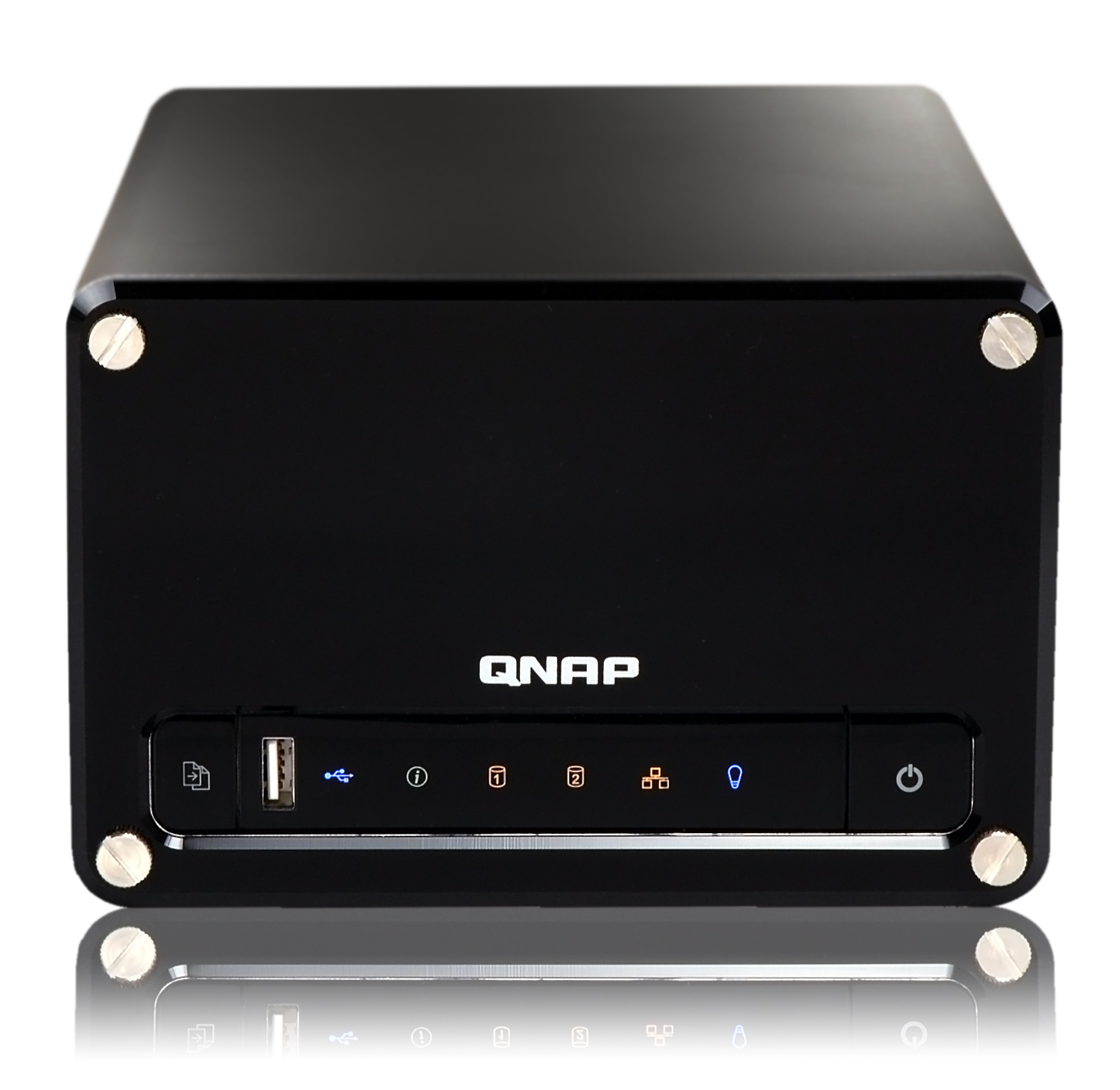 QNAP TS-201 NAS/storage server Desktop – image 1