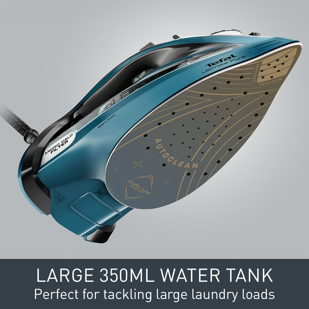 Tefal Ultimate Pure Steam Iron FV9853G0 - Blue – image 6