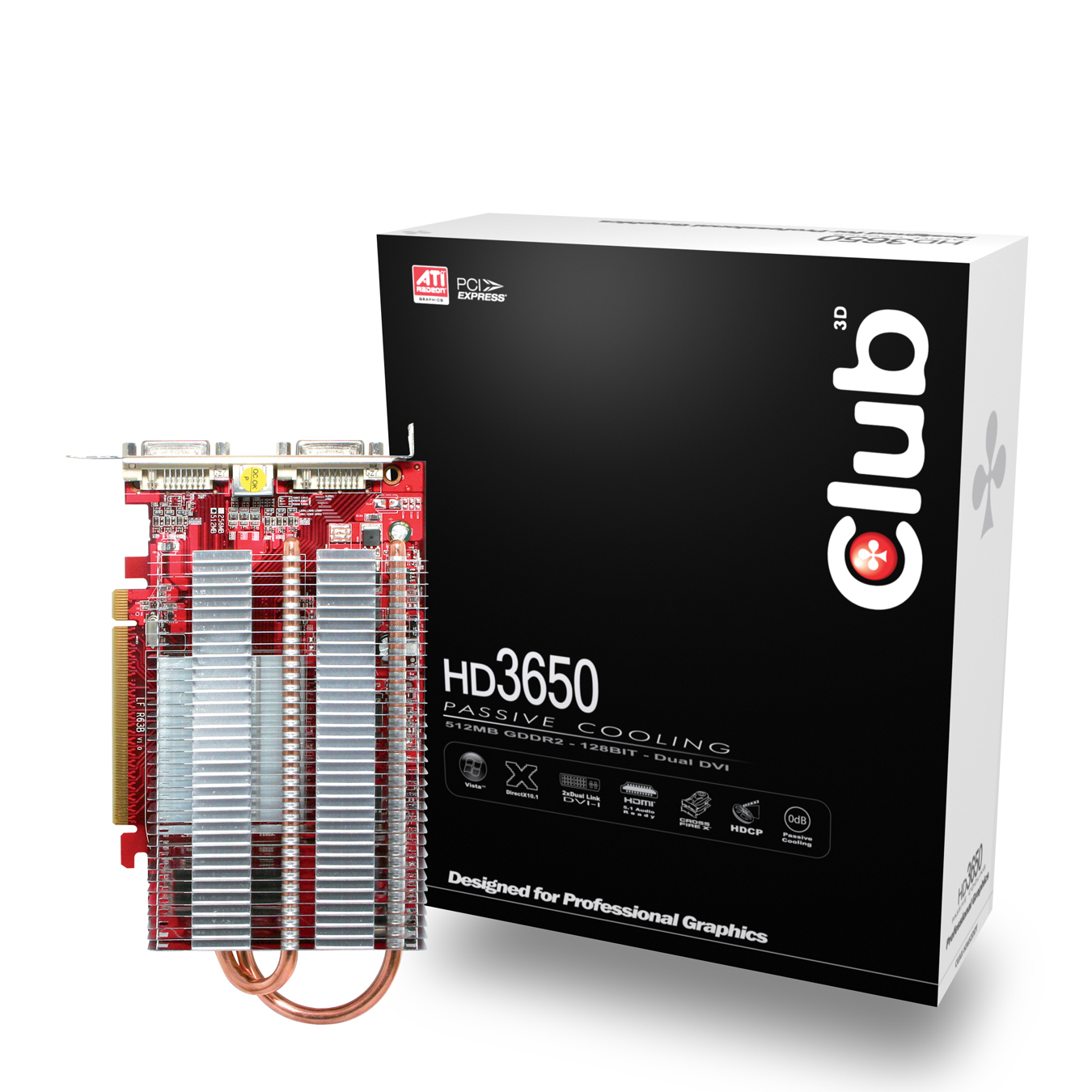 CLUB3D Radeon HD3650 512MB