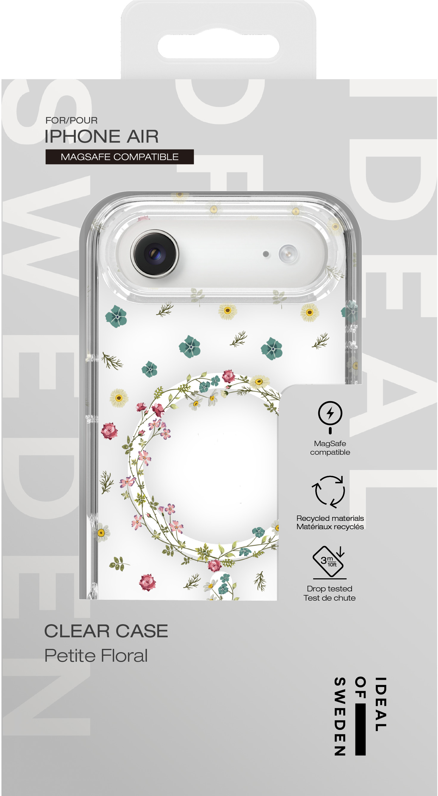 iDeal of Sweden Clear Case MagSafe iPhone Air Petite Floral – image 5
