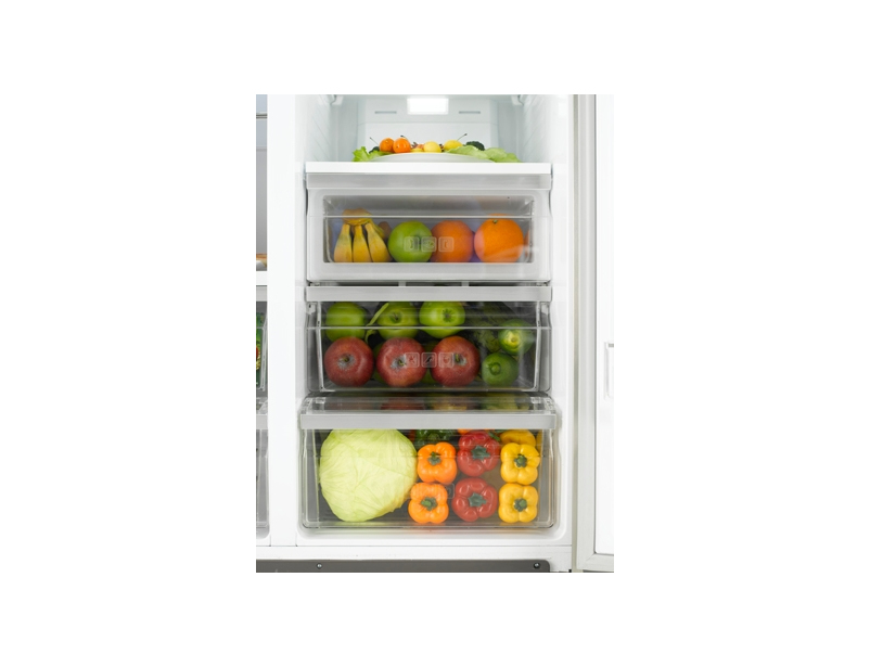 Samsung RS7768FHCSL side-by-side refrigerator Freestanding – image 7