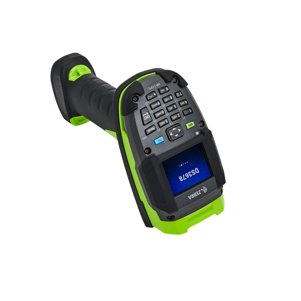 Zebra DS3678 Handheld bar code reader 1D/2D Laser Black, Green