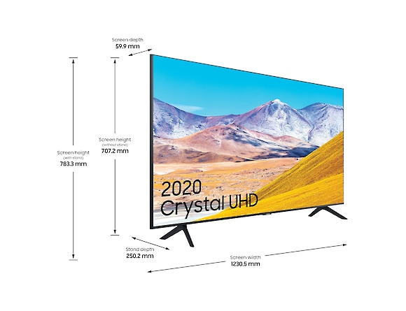 Samsung Series 8 TU8000 2.08 m (82") 4K Ultra HD Smart TV Wi-Fi Black – image 2