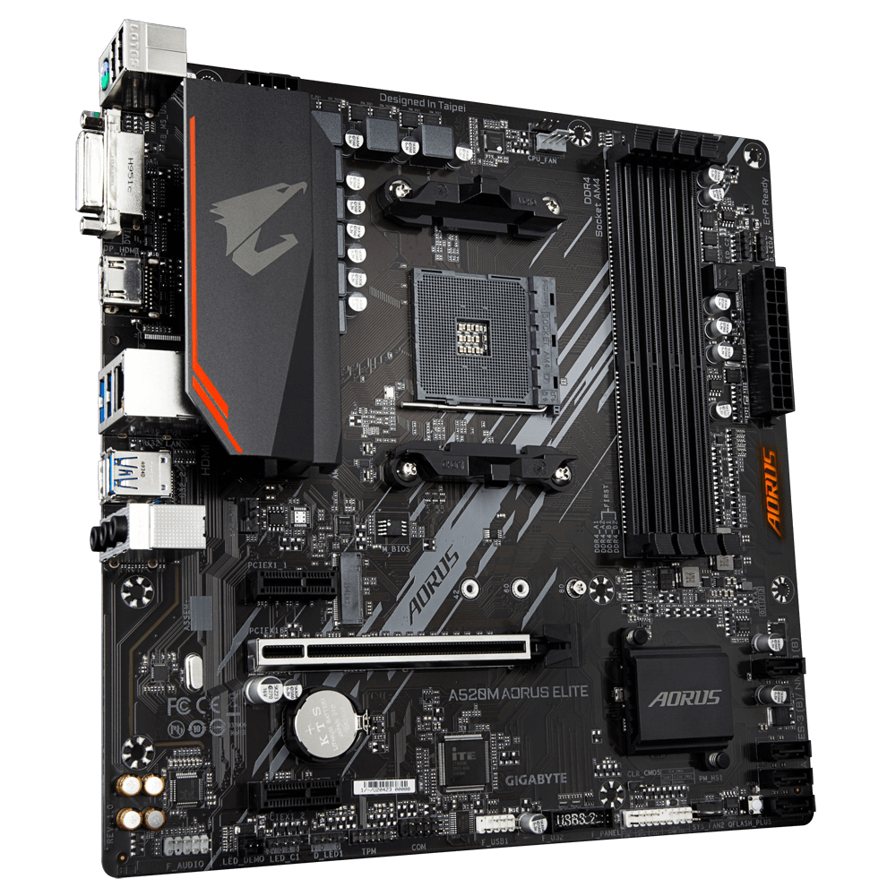 GIGABYTE A520M AORUS ELITE – image 1