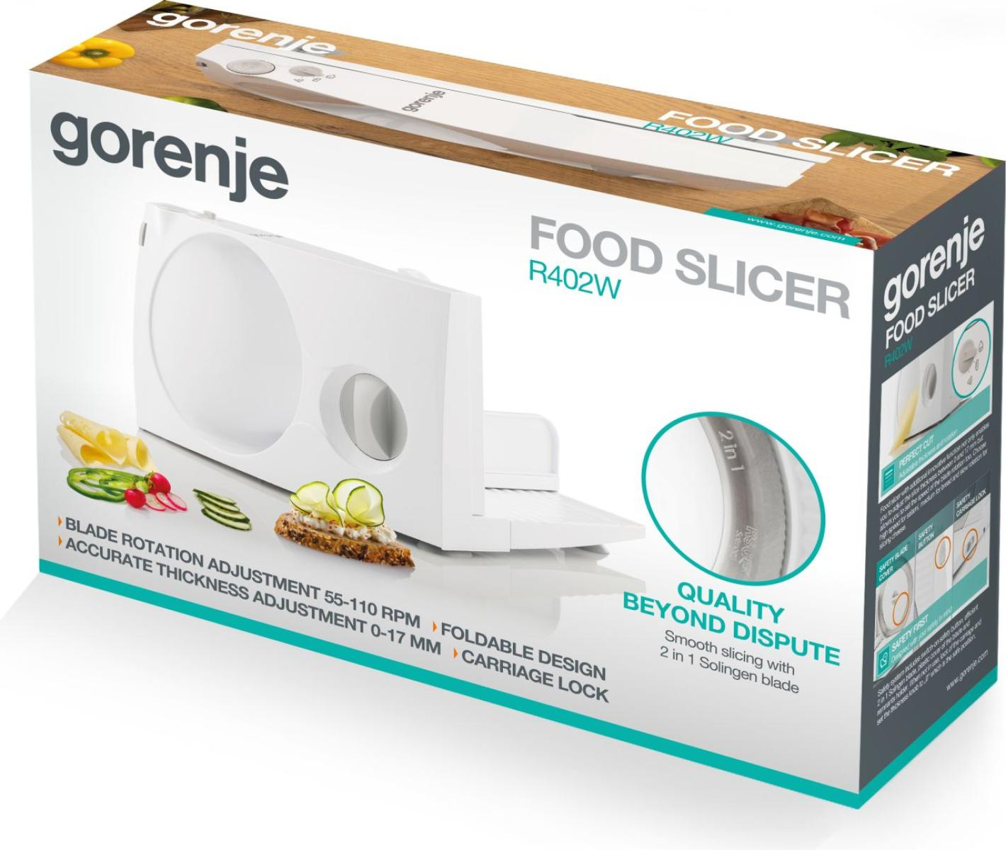 Gorenje R402W slicer Electric – image 9