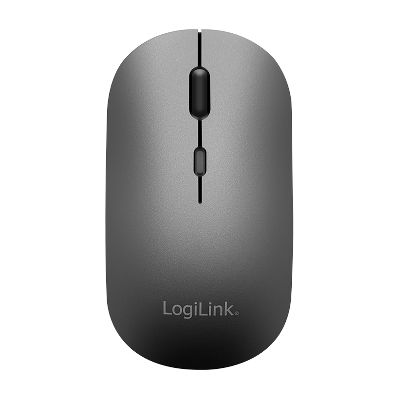 LogiLink ID0215 keyboard Mouse included Home/Office Bluetooth QWERTZ German Anthracite, Grey – image 4