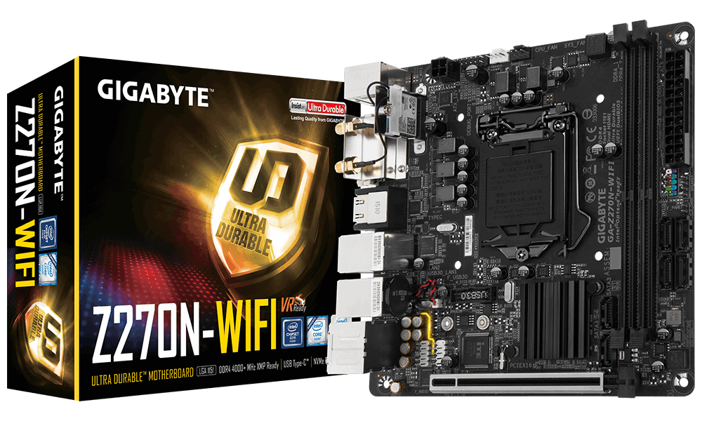 GIGABYTE GA-Z270N-WIFI motherboard Intel® Z270 LGA 1151 (Socket H4) mini ITX – image 5