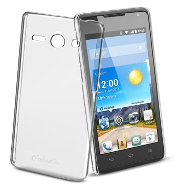 Cellularline INVISIBLECASCY530 mobile phone case Cover Transparent