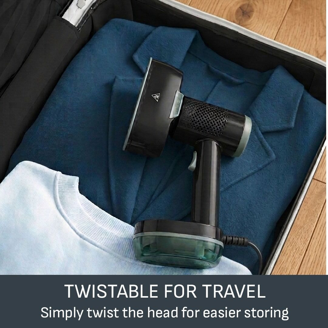 Tefal AeroSteam Swivel Suction Garment Steamer DT9314G1 - Black – image 4