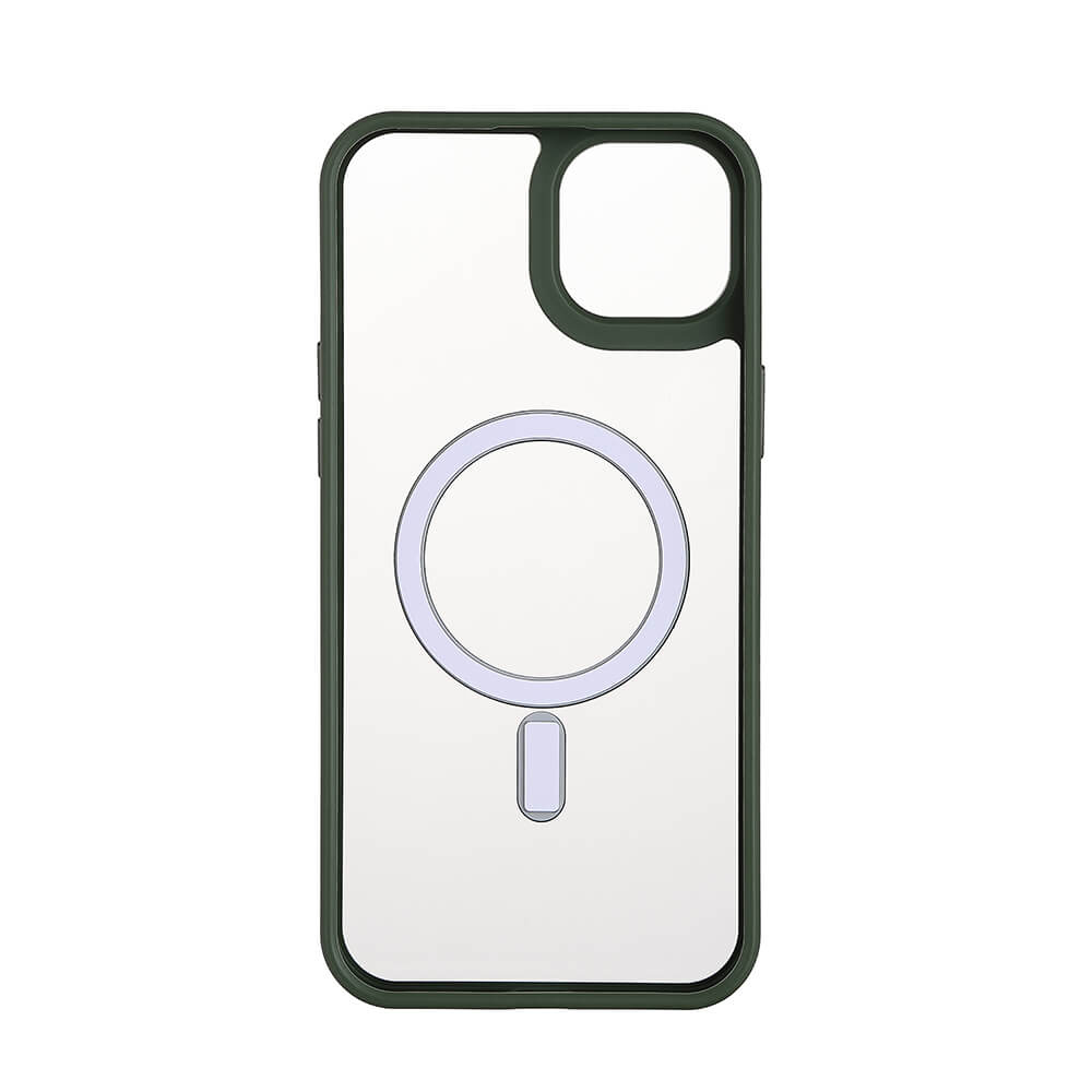 Onsala Phone Case Bumper MagSeries Green & Clear - iPhone 15 Plus – image 3