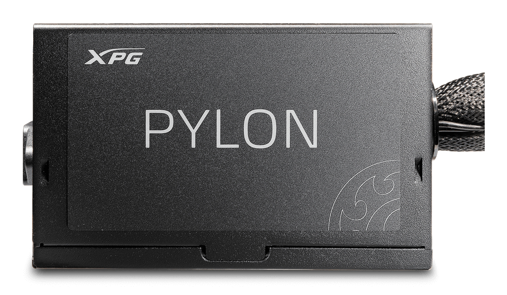 Fuente de Poder ATX 650W 80+Bronce XPG PYLON. 1x 24pin + 2x 8pin CPU + 4x 8pin PCIE + 8x SATA. PYLON650B-BKCUS