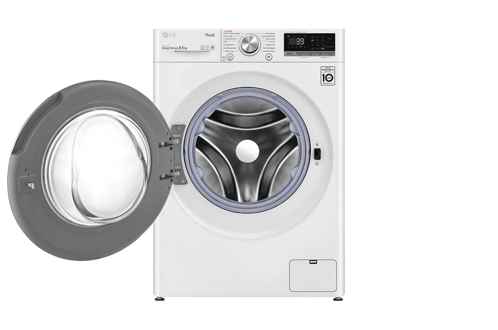 LG F2V7SLIM8E washing machine Front-load – image 2