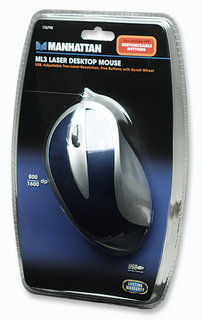 Manhattan 176798 mouse Right-hand USB Type-A Laser 1600 DPI – image 5