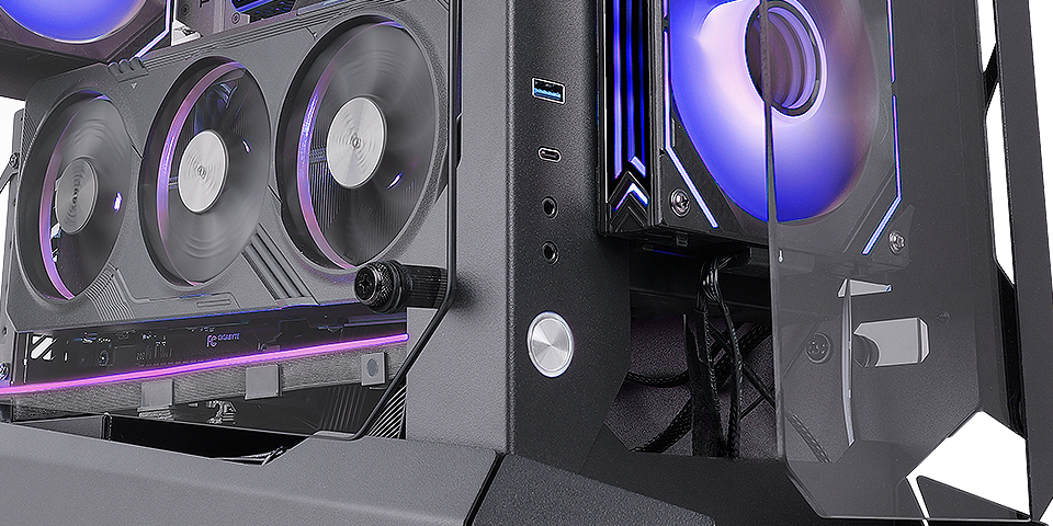 Mars Gaming MC-EDGE Midi Tower Black – image 3