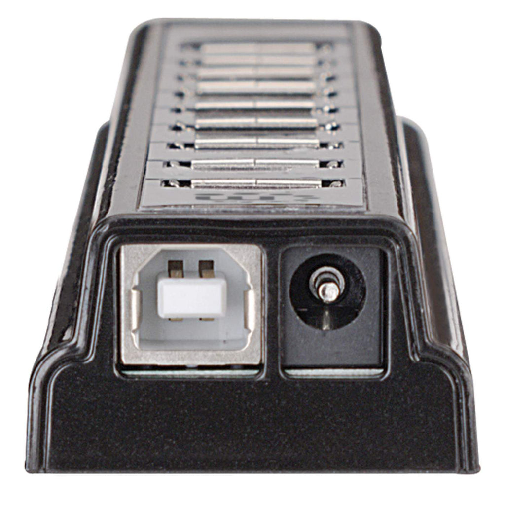 Manhattan USB-A 10-Port Desktop Hub, 10x USB-A Ports, 480 Mbps (USB 2.0), Powered via USB or external power supply (not included) for increased power to connect – image 5