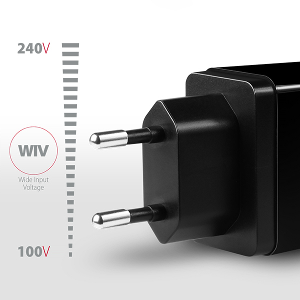 Axagon ACU-DS16 mobile device charger Mobile phone, Power bank, Smartphone, Tablet, Universal Black AC Indoor – image 3