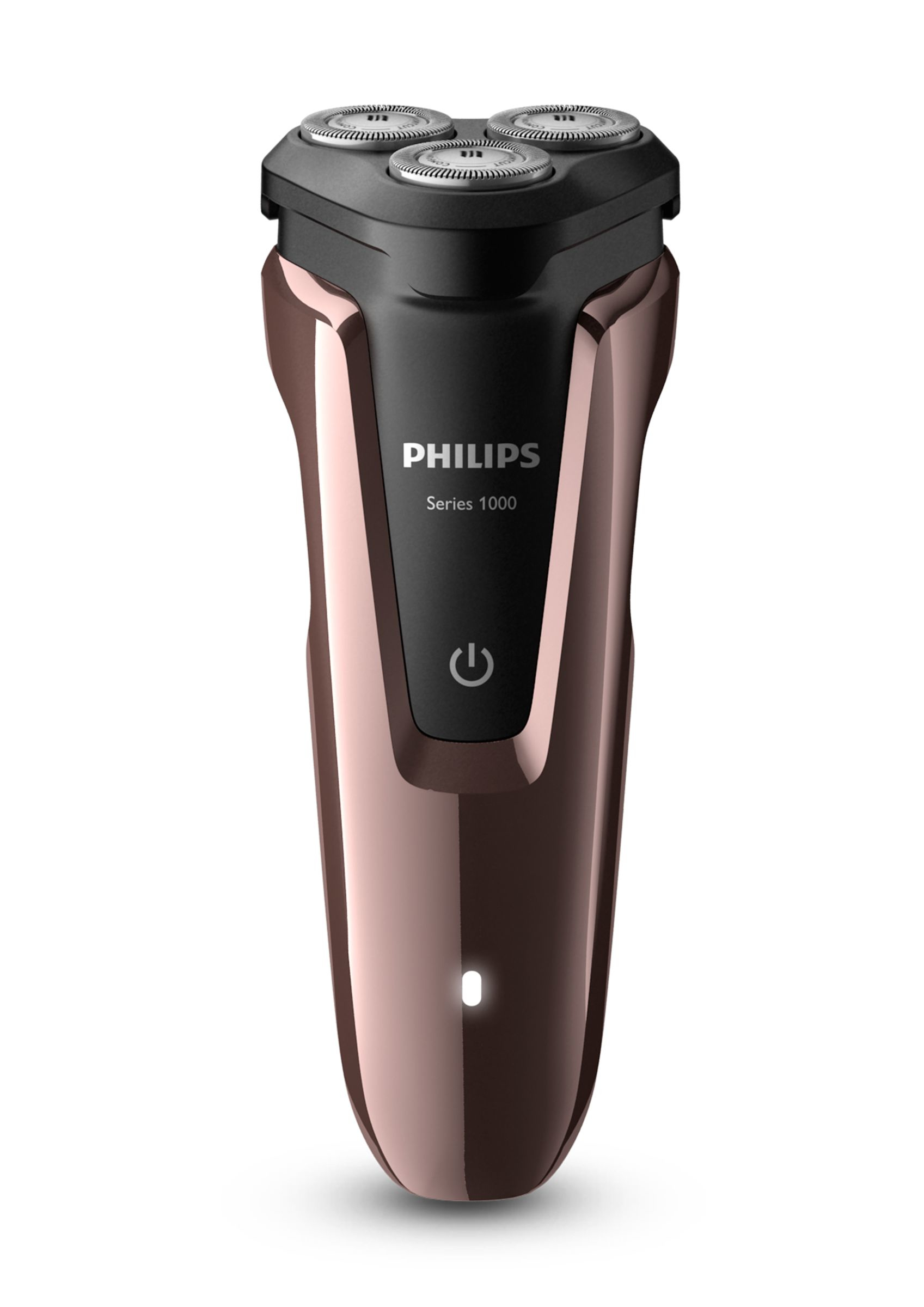 Philips 1000 series S1060/04 men's shaver Rotation shaver Black, Brown
