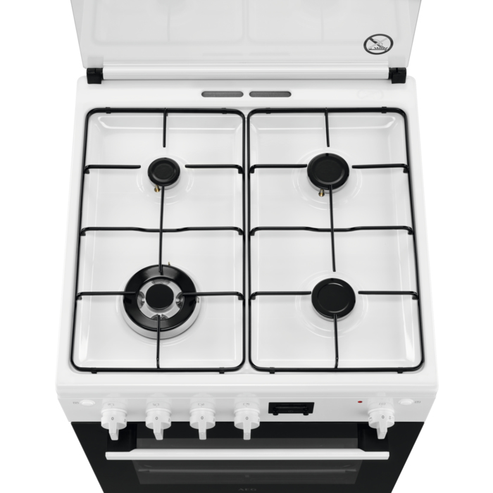 AEG CGB62200CW Freestanding cooker Gas White – image 2