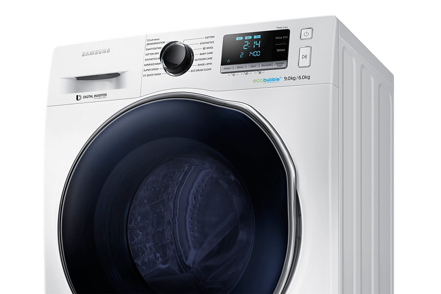 Samsung WD90J6410AW washer dryer Freestanding Front-load White – image 5