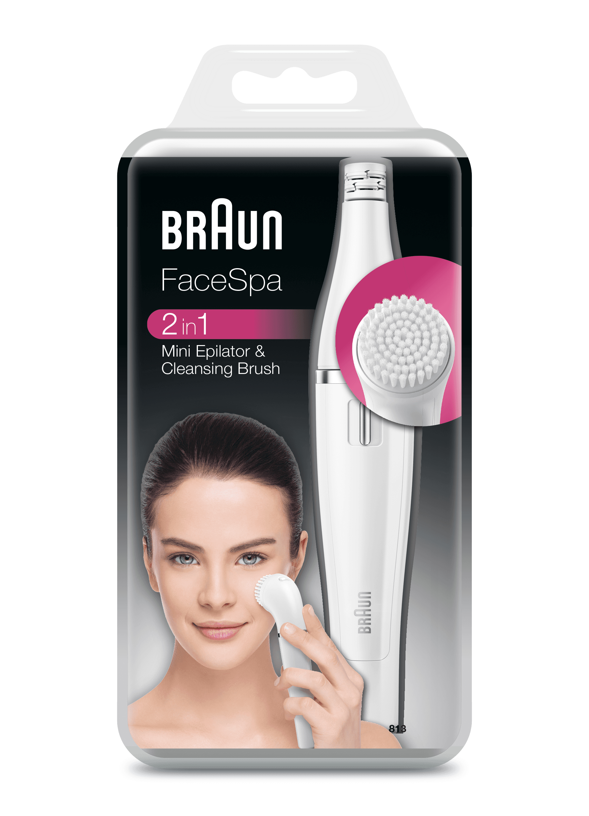 Braun 81663306 epilator 10 tweezers White, Rose – image 2