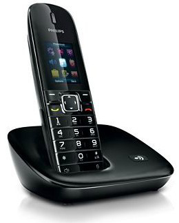 Philips CD6801B DECT telephone Caller ID Black