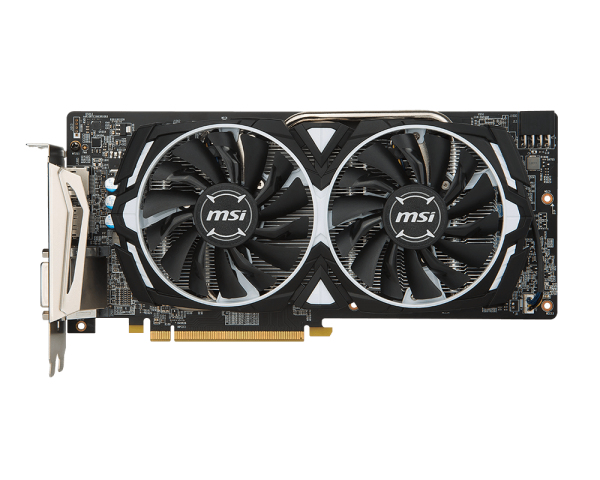 MSI RX 480 ARMOR 8G OC – image 2