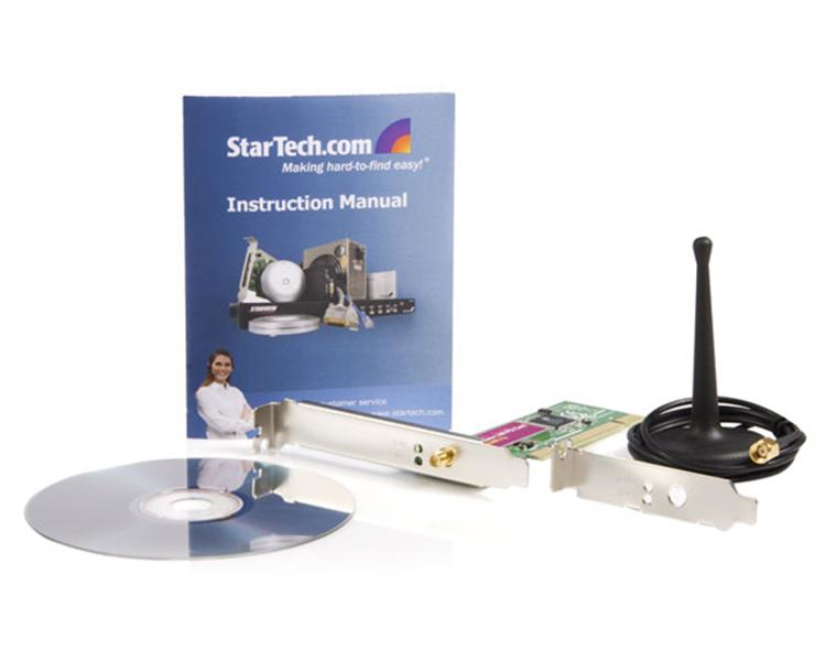 StarTech.com PCI555WG - Network adapter - PCI - 802.11b – image 6