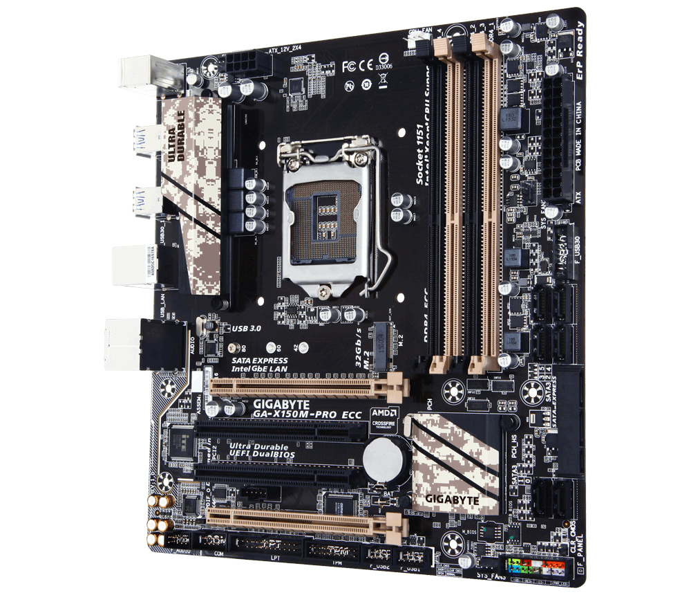 GIGABYTE GA-X150M-PRO ECC (rev. 1.0) – image 3