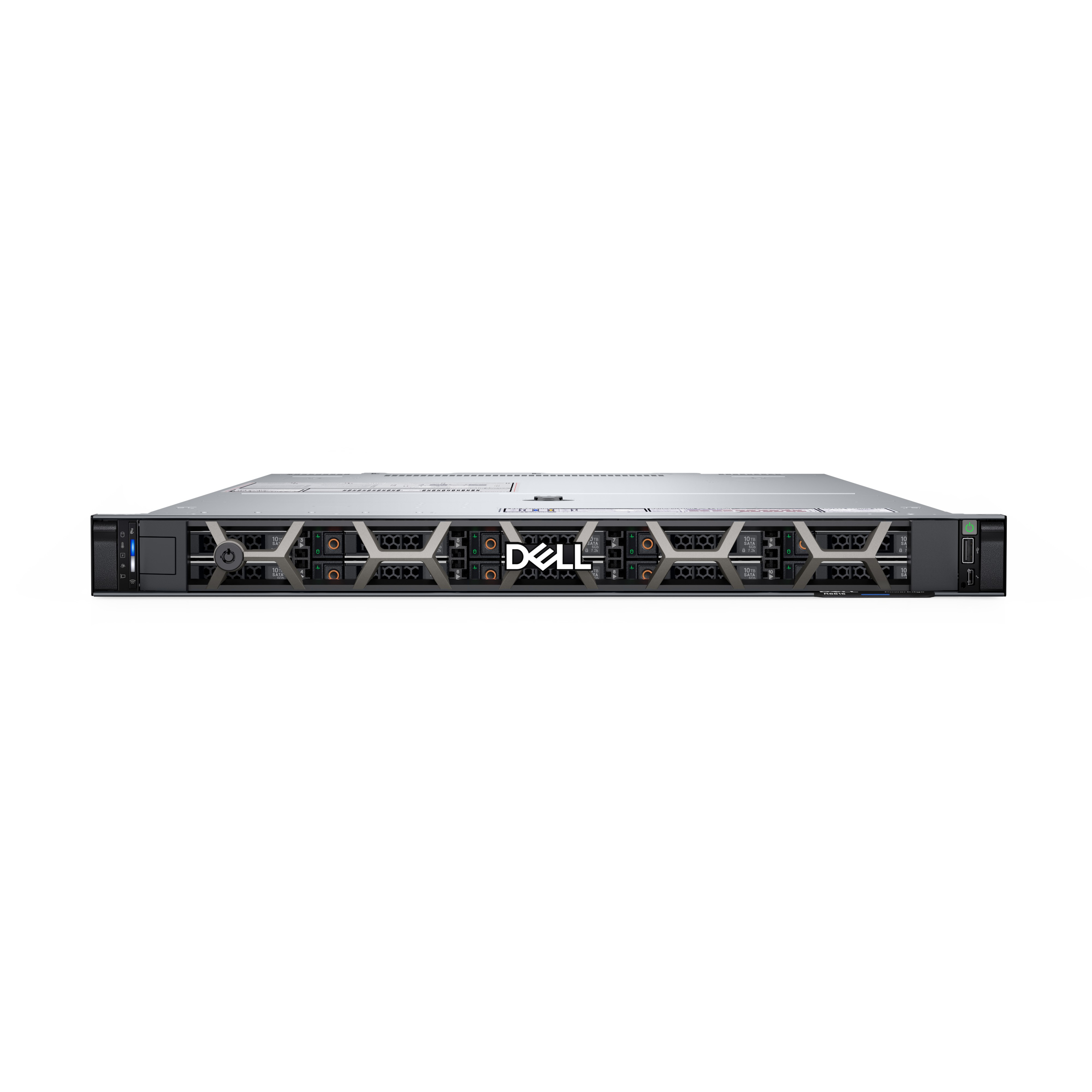 DELL PowerEdge R6615 servrar 480 GB Rack (1U) AMD EPYC 9124 3 GHz 16 GB DDR5-SDRAM 800 W
