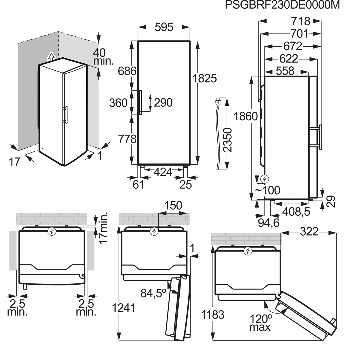 AEG Series 6000 ORK7M391DX fridge Freestanding – image 4