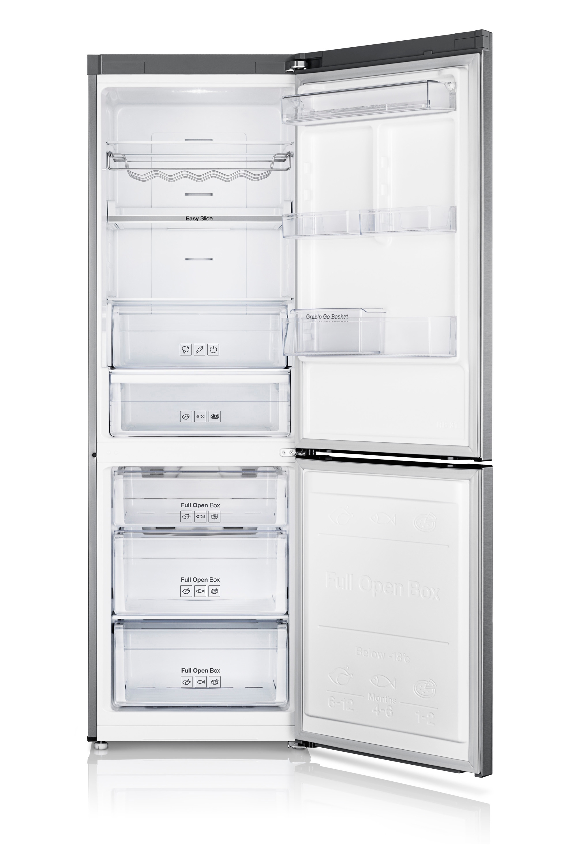 Samsung RB31FERNCSA Freestanding Stainless steel – image 2