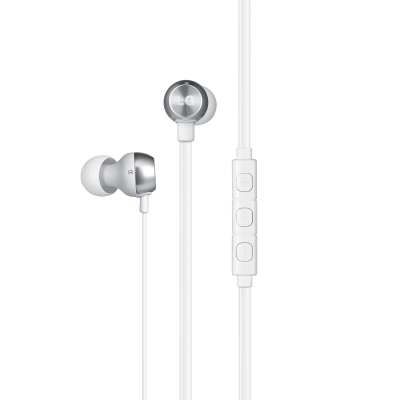 Celly HSS-F530AGEUWH headphones/headset Wired In-ear Aluminium, White – image 2