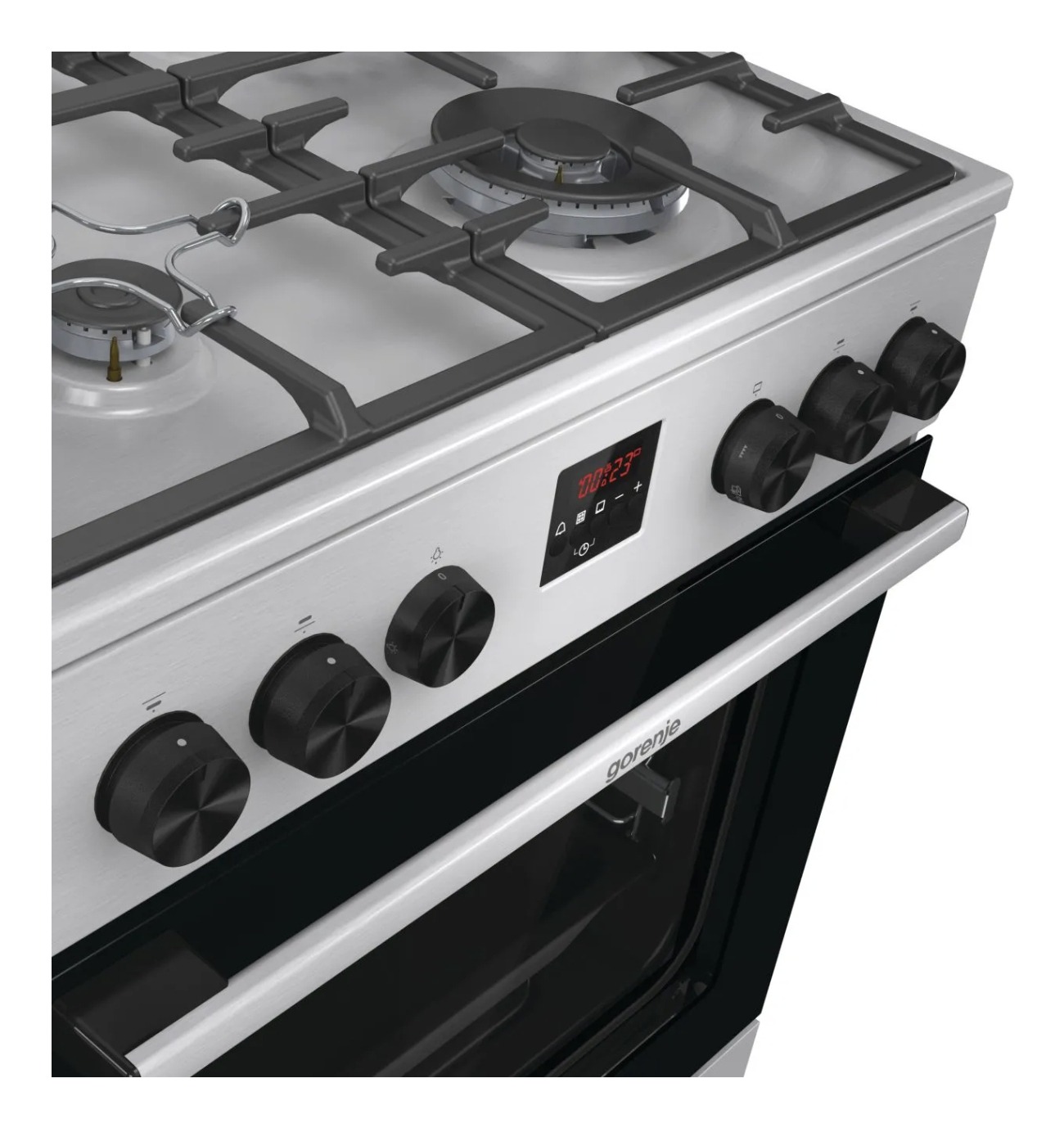 Gorenje GGI6C21XA cooker Freestanding cooker Electric Gas Stainless steel – image 3