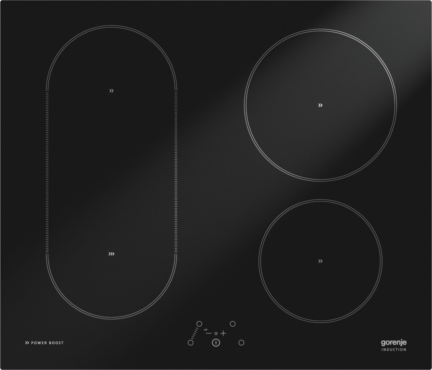 Gorenje IT635SC Black Built-in Zone induction hob 4 zone(s)