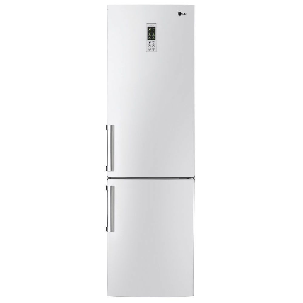 LG GB5240SWCW fridge-freezer Freestanding White – image 1