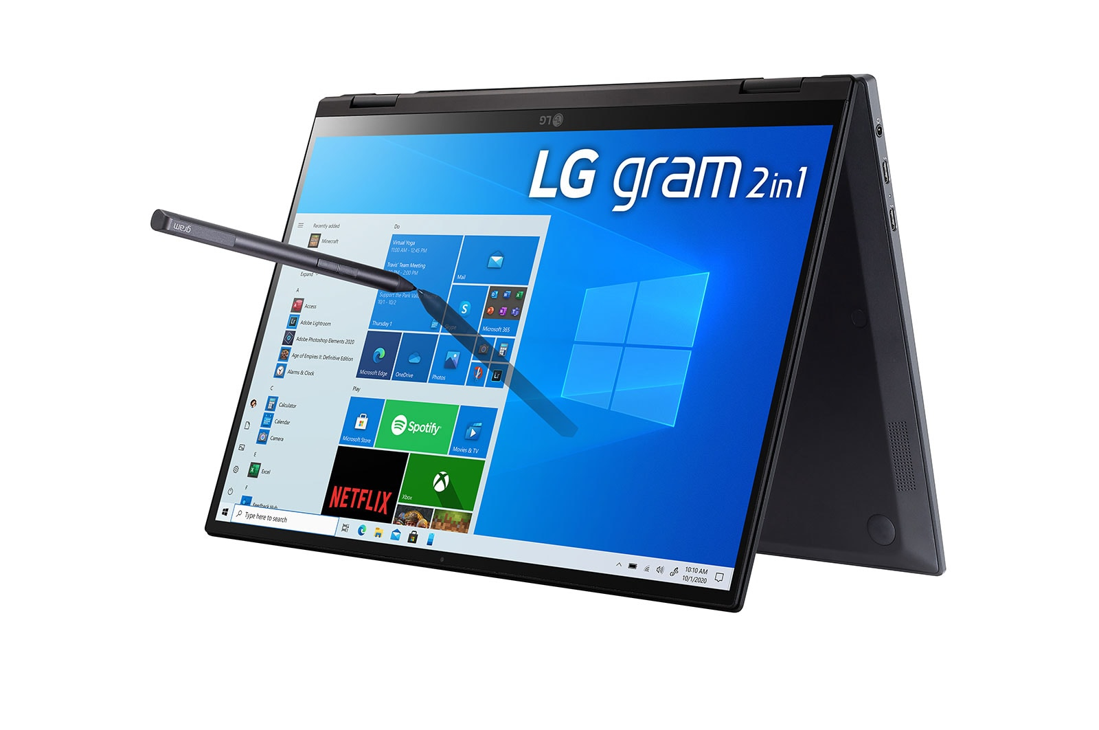 LG Gram 14T90P-K.AAB6U1 laptop Intel® Core™ i7 i7-1165G7 Hybrid (2-in-1) – image 4