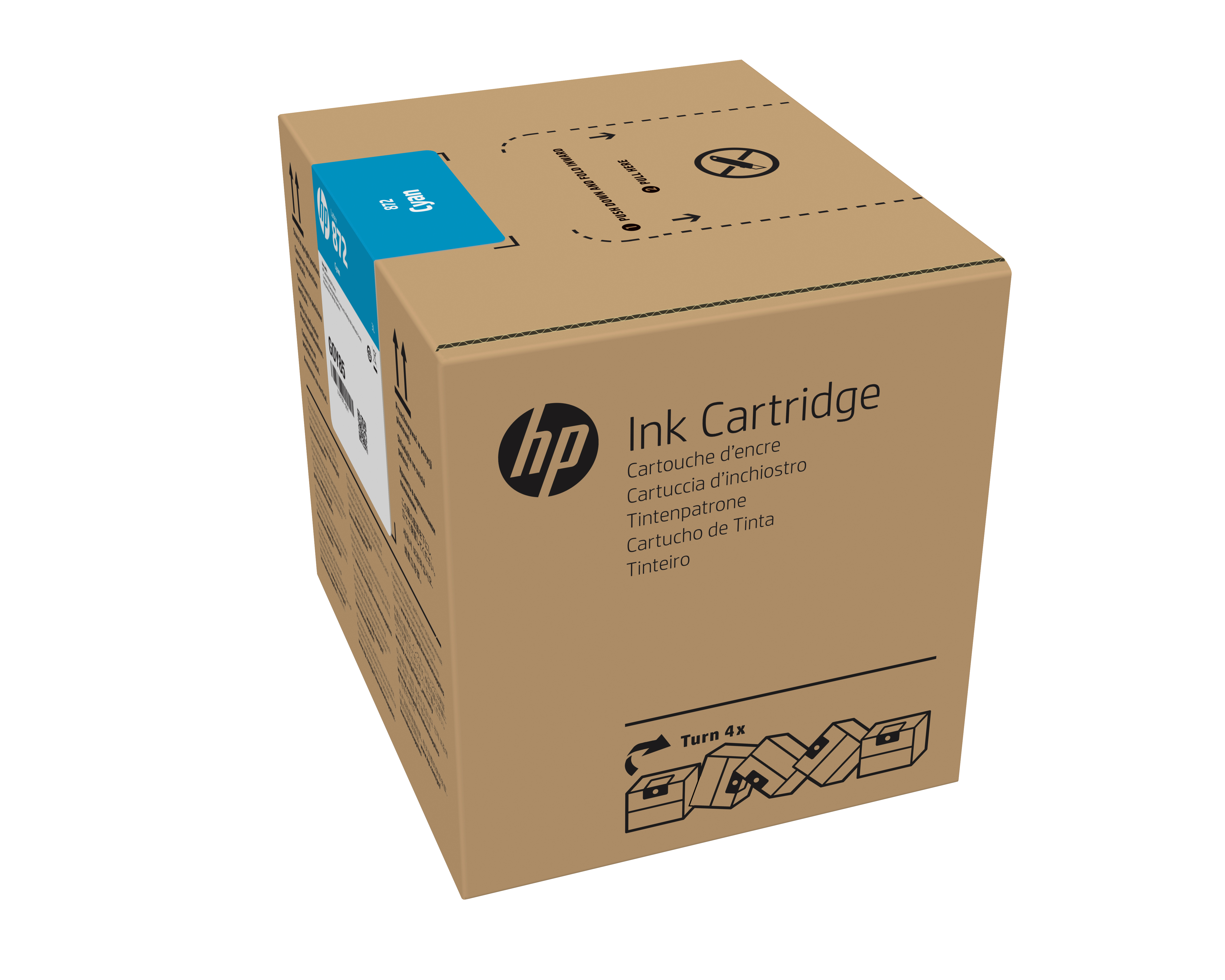 HP INC HP 872 3L CYAN LATEX INK …