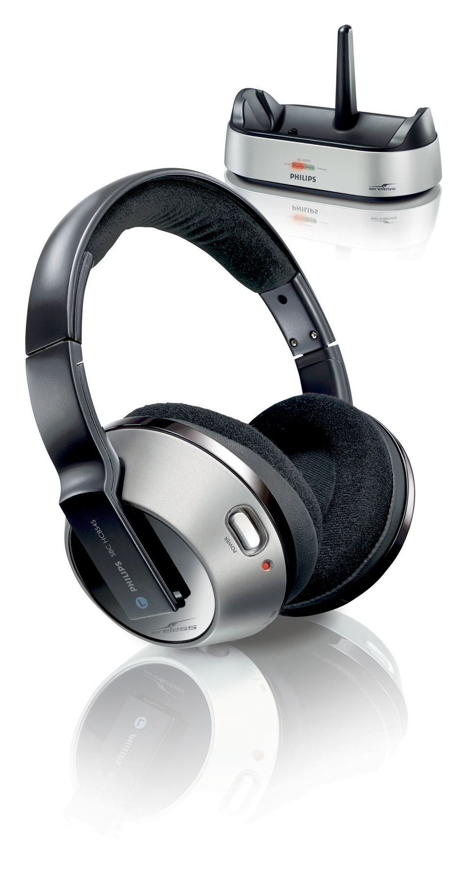 Philips SBCHC8540/30 headphones/headset Wireless Head-band Black, Silver – image 1