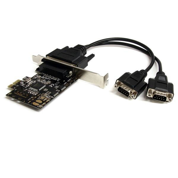 StarTech.com 2 Port RS232 PCI Express Serial Card w/ Breakout Cable