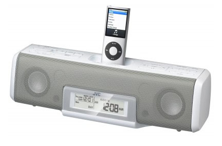 JVC RA-P50W docking speaker 2.0 channels
