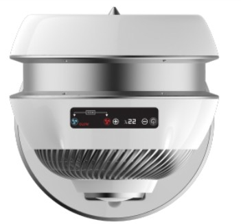 Rowenta HQ7112 electric space heater Indoor Silver Fan electric space heater – image 8